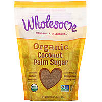 Wholesome, Органический сахар из кокосовой пальмы, 1 фунт (16 унций) 454 г Днепр