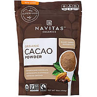 Navitas Organics, Органический какао-порошок, 454 г (16 унций) Днепр