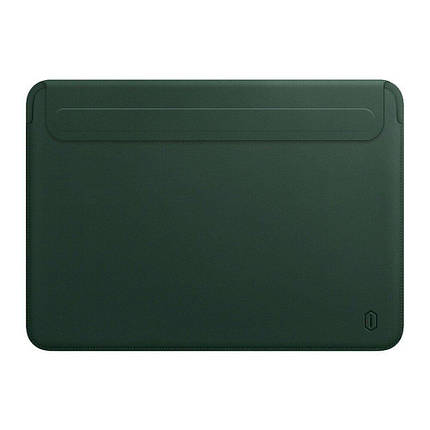 Папка конверт Wiwu Skin Pro2 Leather для MacBook Air 13,3'' (2018) green, фото 1