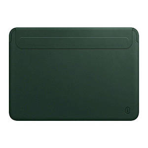 Папка конверт Wiwu Skin Pro2 Leather для MacBook 16'' green