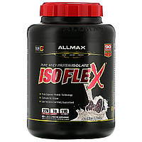 ALLMAX Nutrition, Isoflex, 100% чистый изолят сывороточного белка (фильтрация ИСБ частицами, заряженными Днепр