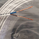 Провід шнур ШВВП 2х0.75 повний переріз, плоский гнучкий Каблекс Одеса (бухта 100м), фото 2