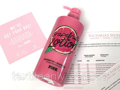 Лосьйон для тіла Victoria's Secret PINK Grapefruit Lotion 414 мл, фото 2