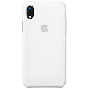 Чохол накладка xCase для iPhone XR Silicone Case білий