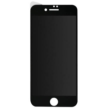 Захисне скло для iPhone 7 Plus/8 Plus Matte CERAMIC Антишпигун black, фото 2