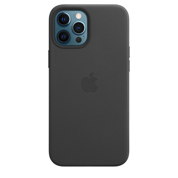Чохол накладка xCase для iPhone 12 Pro Max Leather case with Full MagSafe Black