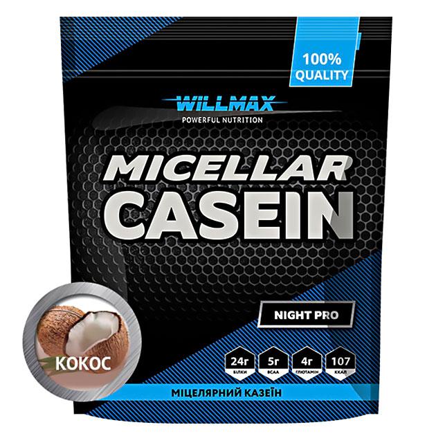 Казеїновий протеїн Willmax Micellar Casein 80% 900 г