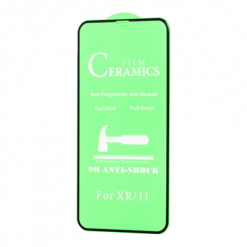 Захисне скло CERAMIC для iPhone 11 Pro Max /XS Max чорний