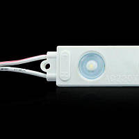 Світлодіодний модуль BRT 2835-3 1.5 W 6500K, 220В, IP65 білий µ, фото 2