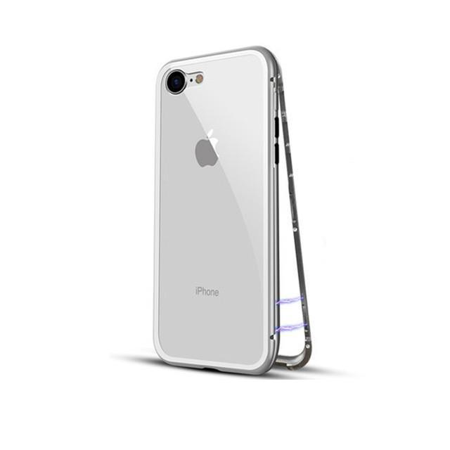 Чохол накладка xCase для iPhone 7/8/SE 2020 Magnetic Case білий прозорий