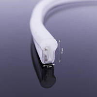 Світлодіодна стрічка NEON 220В JL 2835-120 W IP65 білий, герметична, 1м µ, фото 5