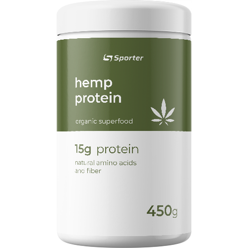 Конопляний протеїн Sporter Hemp Protein 450 г