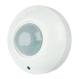 Інфрачервоний датчик руху BIOM IRM-03W max 1200Вт 360° , стельовий, білий µ