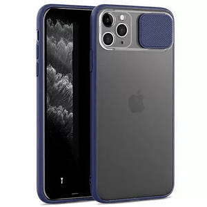 Чохол накладка xCase для iPhone 12/12 Pro Slide Hide Camera Dark blue