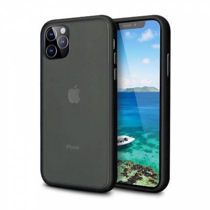 Чохол накладка xCase для iPhone 12 Pro Max Gingle series black, фото 1