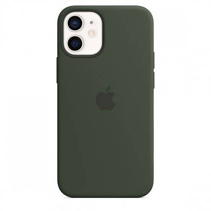 Чохол накладка xCase для iPhone 12 Pro Max Silicone Case Full cyprus green, фото 1