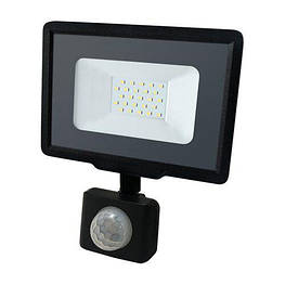 Світлодіодний прожектор BIOM 20W S5-SMD-20-Slim+Sensor 6200К 220V IP65 з µ