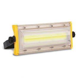 Світлодіодний прожектор BIOM 50W COB Professional IP65 slim 220V холодний білий µ