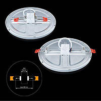 Світильник світлодіодний Biom СL-R18W-5/2 NEW 18Вт круглий 5000К µ, фото 4