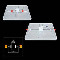 Світильник світлодіодний Biom СL-S24W-5/2 NEW 24Вт квадратний 5000К µ, фото 4