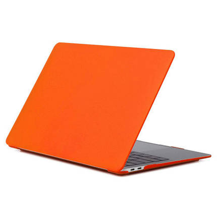 Чохол накладка DDC пластик для MacBook Pro 13" (2016/2017/2018/2019/2020) matte orange, фото 1