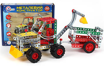 Конструктор метал. "Трактор з причепом","Технокомп" №4876(10)