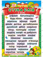 0115-2 Плакат.Стіна слів.2 клас (У); 20; плакати в кожний кабінет ~15104148У;