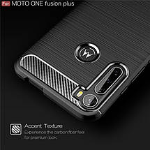 TPU чохол накладка Urban для Motorola One Fusion Plus / чорний, фото 5