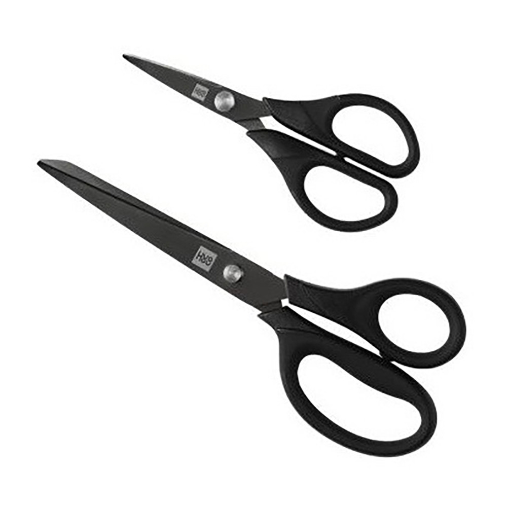 Ножиці з титановим покриттям Xiaomi HuoHou Titanium Stationery Scissors Black (6970960060304)