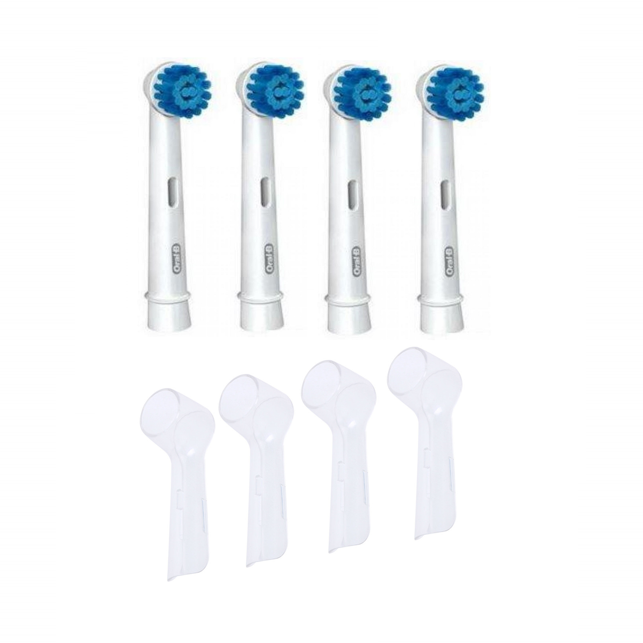 Насадки для зубної щітки ORAL-B Sensitive (EBS17) + 4 ковпачки