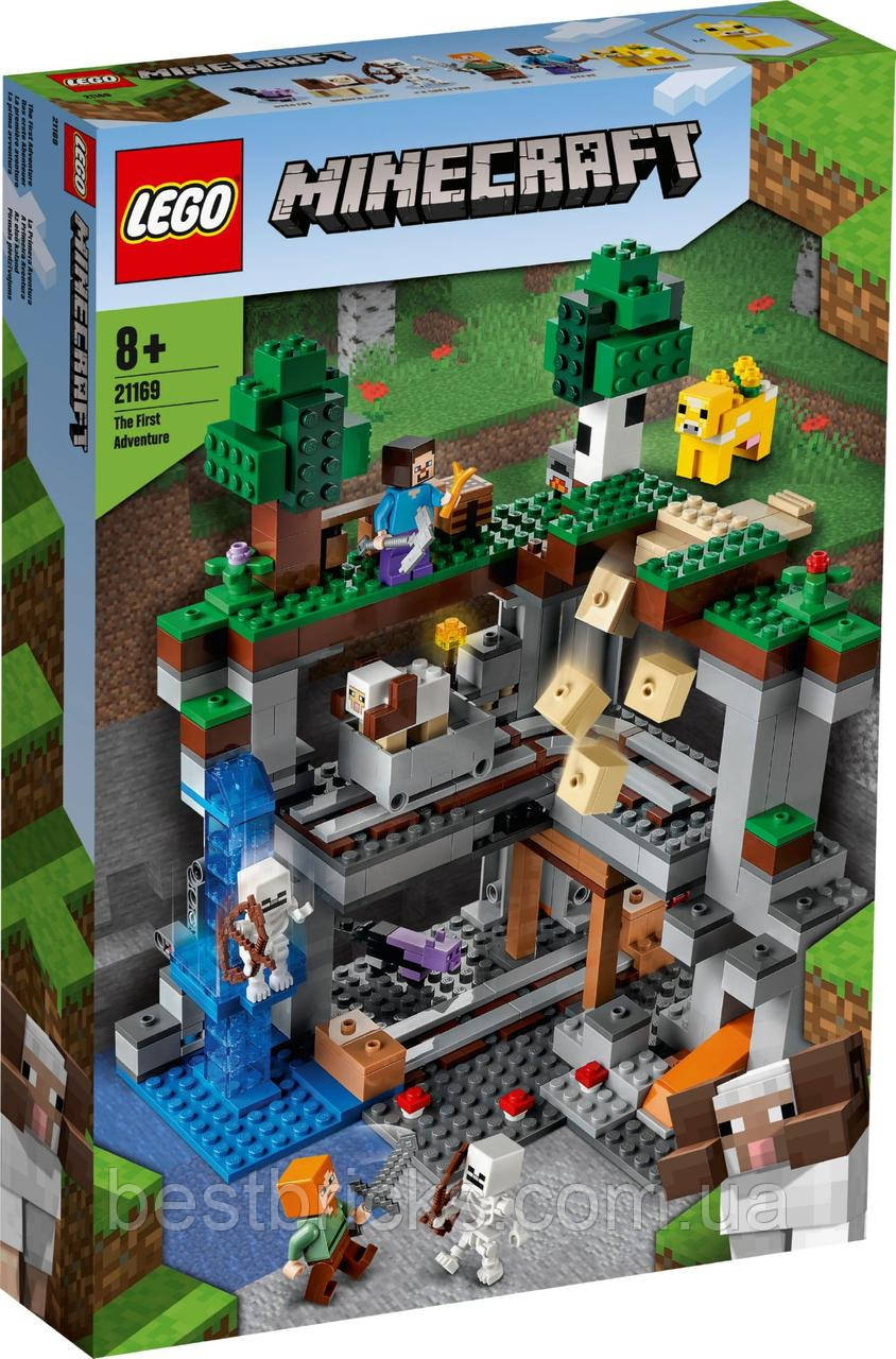 Lego Minecraft Перша пригода 21169, фото 1