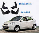 Бризковики MGC Nissan Micra 2010-2015 р.в. комплект 4 шт, фото 5