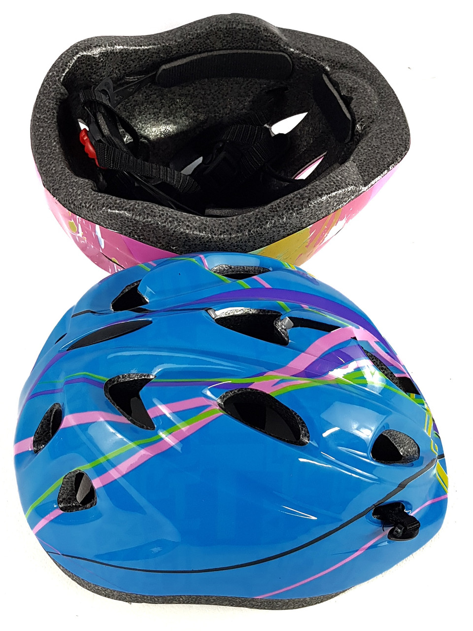 Дитячий захисний шолом Bavar синій для роликових ковзанів і катання