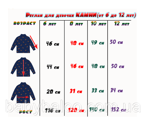 Батник для дівчинки "Кільця" (6,8,10,12 років) - арт.1371615017, фото 4