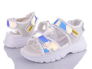 Білі босоніжки для дівчаток Clibee Розміри 32