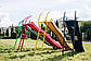 Дитяча гірка 3м з металевою драбиною висота 1,5 м (різні кольори) SHOPIK, фото 2