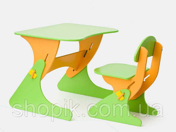 Дитячий стілець і стіл зростаючий SHOPIK