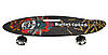 Скейт Пенні Борд пластиковий Скейтборд Dynamic зі світними колесами та отвором для руки, фото 4