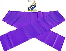 Latex band 200 см, гумова стрічка для фітнесу, еластичний еспандер для йоги та пілатесу, фото 5