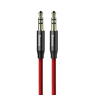 AUX-кабель Baseus Yiven M30 Black-Red 1,5 метра