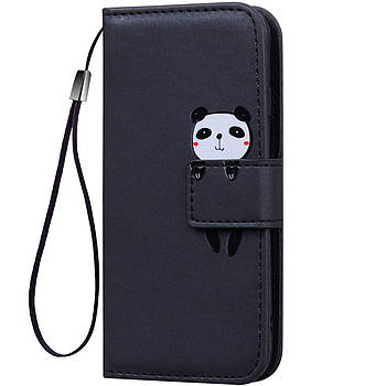 Чохол-книжка Animal Wallet для Samsung Galaxy Note 10 Lite / A81 Panda