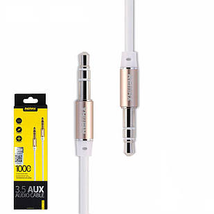 AUX-Кабель REMAX AUX-Jack (3,5mm) L100 1m White