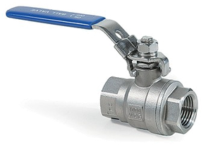 Кран кульовий з неіржавкої сталі 1/2" Brandoni AISI 316 (art.B3.622)