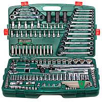 Набор инструмента HANS 163 предмета 1/4", 3/8",1/2" (6 гран.) (ТК-163)