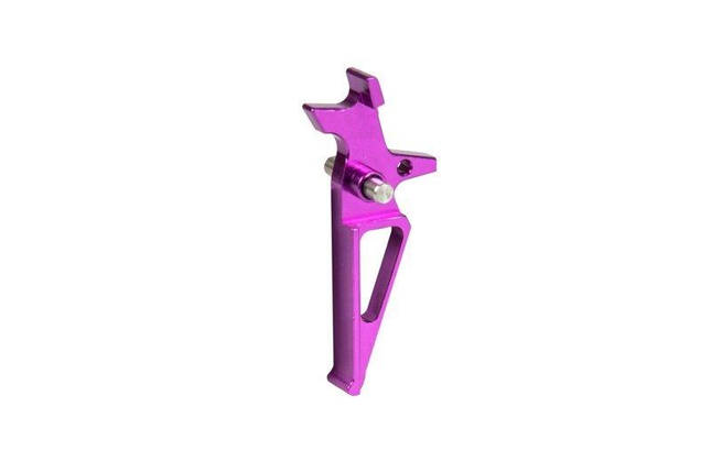 Język spustowy CNC do моделей M4/M16 - fioletowy [Big Dragon] (для страйкболу), фото 1