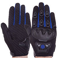 Перчатки для мотокросса текстильные SCOYCO черно-сииние MC29 L: Gsport XL