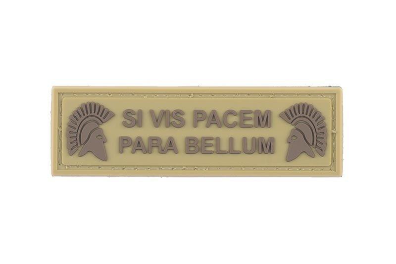 Naszywka 3D - SI VIS PACEM PARA BELLUM [GFC Tactical] (для страйкболу)