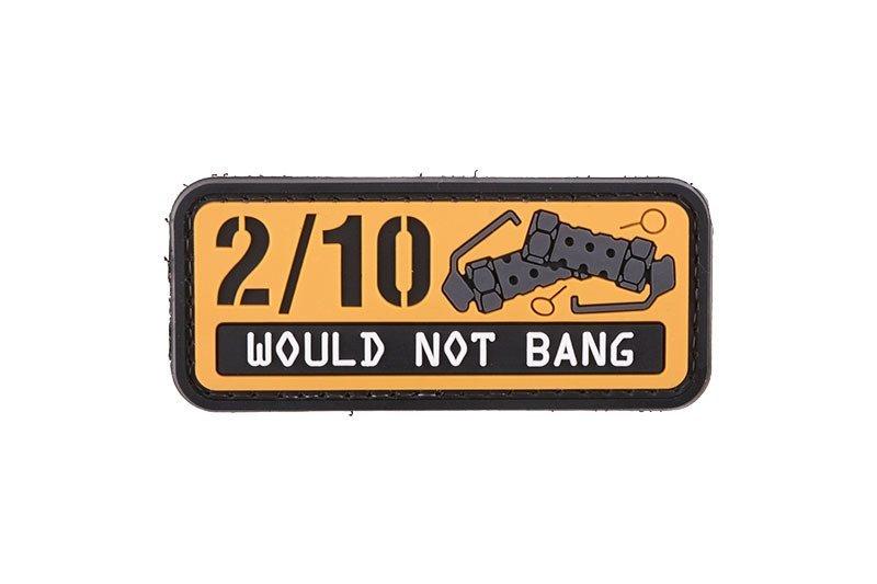 Naszywka 3D - Would Not Bang [GFC Tactical] (для страйкболу)
