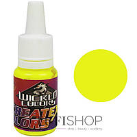 Краска Createx Color Fluo для аэрографии - yellow,10 мл (W024)