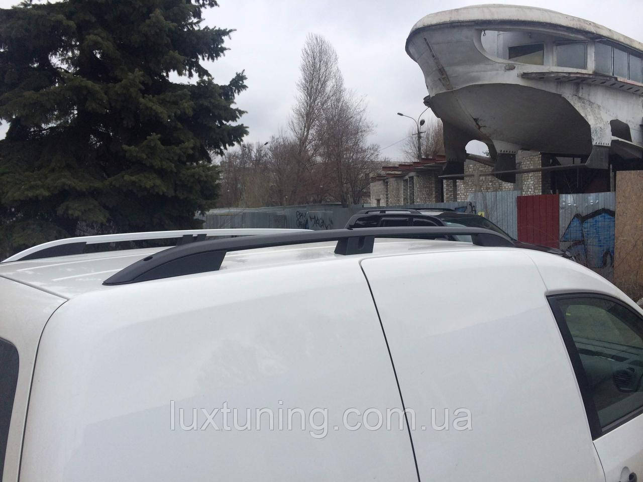 Рейлинги на крышу модель CROWN Volkswagen Caddy 2010-2015 КОРОТКАЯ БАЗА, цвет черный - фото 10 - id-p1371667968
